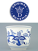 Blue Onion Porcelain Flower Pot