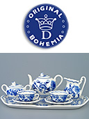 Blue Onion Porcelain Tea Set