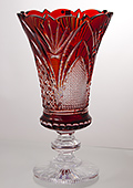 Limited Edition Hand-cut Crystal Vase