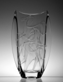 Crystal Horses Vase