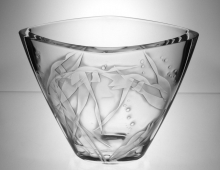Crystal Mermaid Vase