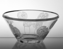 Crystal Poppies Bowl