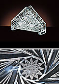 Cut Crystal Glass Napkin holder