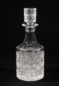 Cut Crystal Round Decanter
