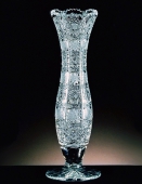 Traditional Cut Lead Crystal Vase