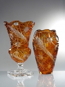 Cut Crystal Vase
