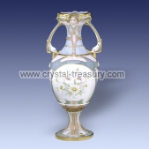 Secesní porcelánová váza amfora luxor